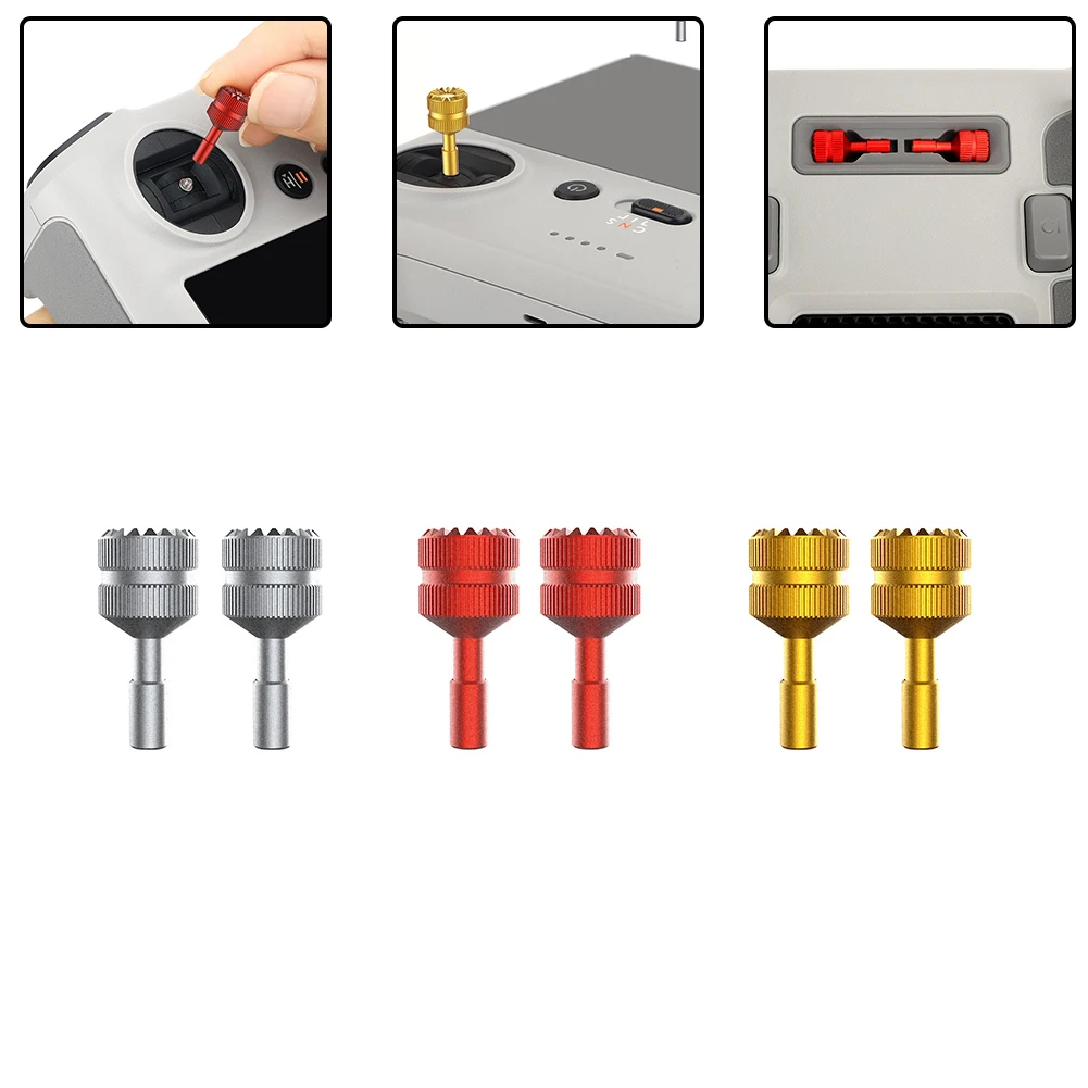 1 Pair Aluminum Alloy Thumb Sticks For MINI 3 PRO For DJ/I RC Drone Smart Remote Controller Thumb Rocker Stick Set &H
1 Pair Aluminum Alloy Thumb Sticks For MINI 3 PRO For DJ/I RC Drone Smart Remote Controller Thumb Rocker Stick Set &H