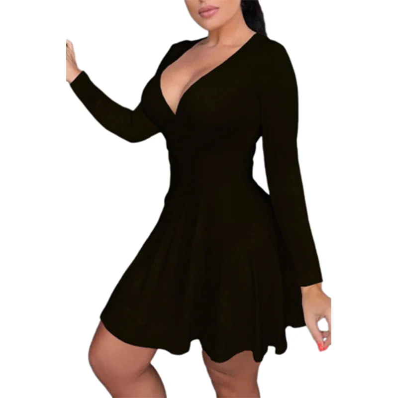 Solid Sexy Dress Women casual Slim fit Dresses Female Dress Vestidos nightclub style dress for women summer dress mini dress
Solid Sexy Dress Women casual Slim fit Dresses Female Dress Vestidos nightclub style dress for women summer dress mini dress