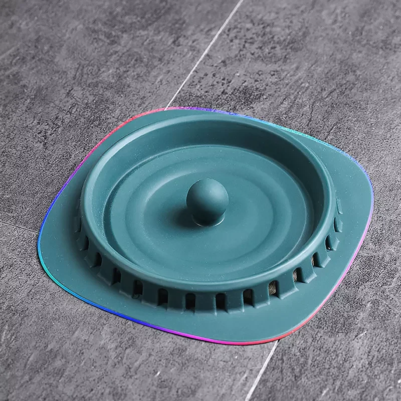 Silicone Floor Drain Hair Stoppers Catchers Sink Drain Filter Bathroom Shower Anti-odor Floor Drain Kitchen Bathroom Accessories
Silicone Floor Drain Hair Stoppers Catchers Sink Drain Filter Bathroom Shower Anti-odor Floor Drain Kitchen Bathroom Accessories
