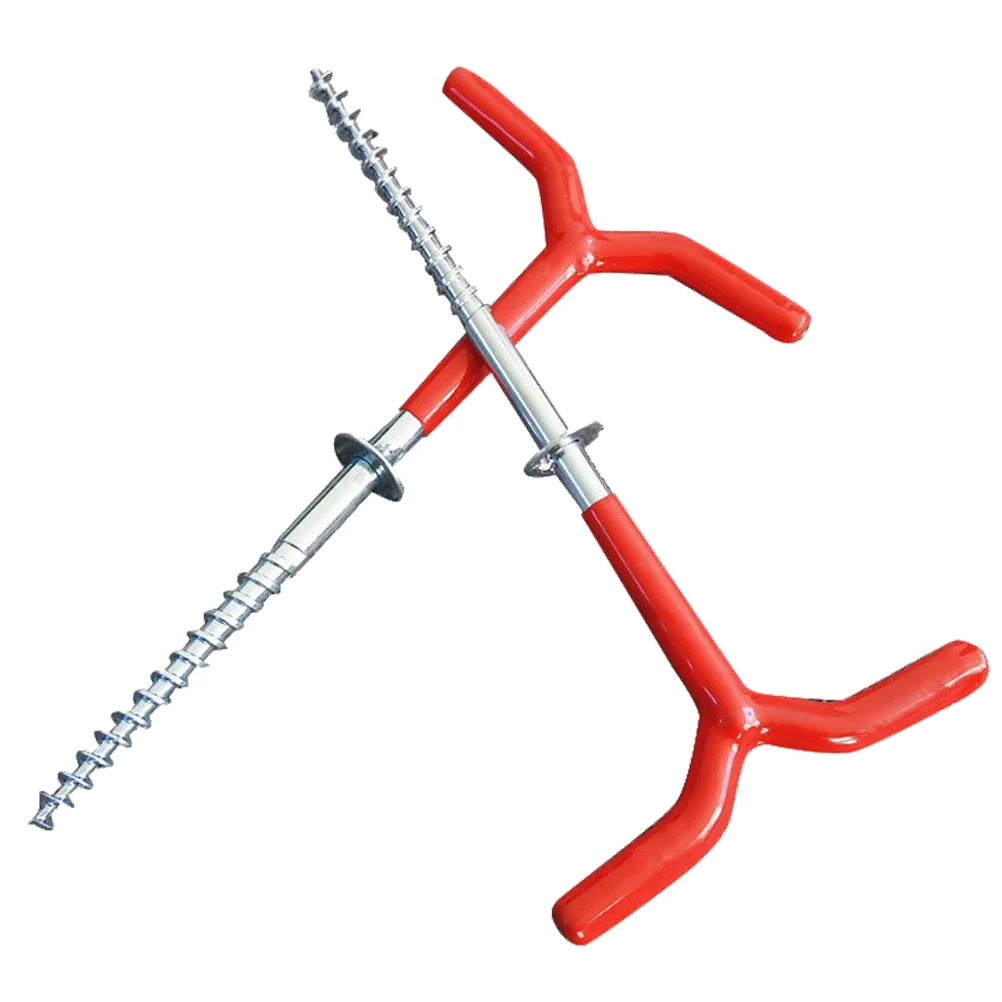 Tent Stakes Ice Stake Camping Nail Peg Outdoor Pegs Screw Ground Spiral Portable Beach Fixing Awning Rope Fixer Anchors Threaded
Tent Stakes Ice Stake Camping Nail Peg Outdoor Pegs Screw Ground Spiral Portable Beach Fixing Awning Rope Fixer Anchors Threaded