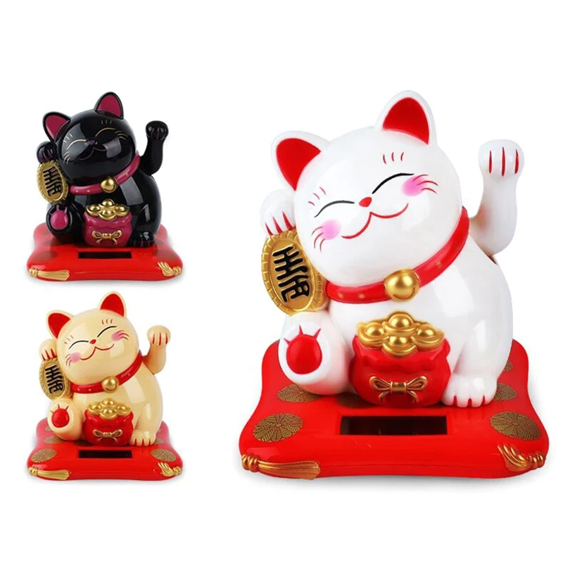 Золотой машущий рукой Кот домашний декор китайская счастливая богатство машущая кошка игрушка Добро пожаловать машущая статуя Искусство п... 
Золотой машущий рукой Кот домашний декор китайская счастливая богатство машущая кошка игрушка Добро пожаловать машущая статуя Искусство п...