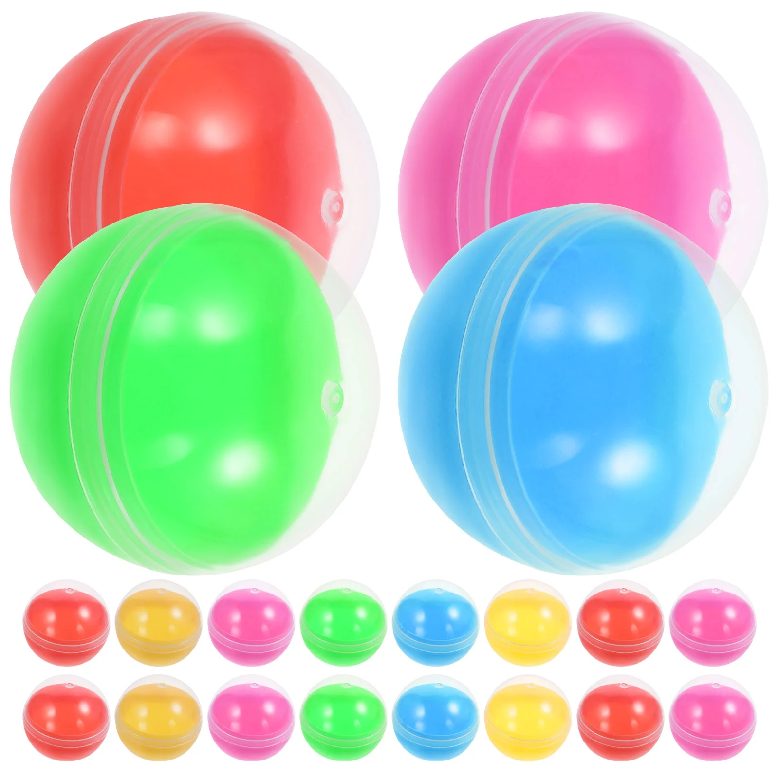 50 Pcs Gumballs Fillable Round Prize Capsules Container Plastic Empty Easter Basket Gift Stuffers Wrapping
50 Pcs Gumballs Fillable Round Prize Capsules Container Plastic Empty Easter Basket Gift Stuffers Wrapping