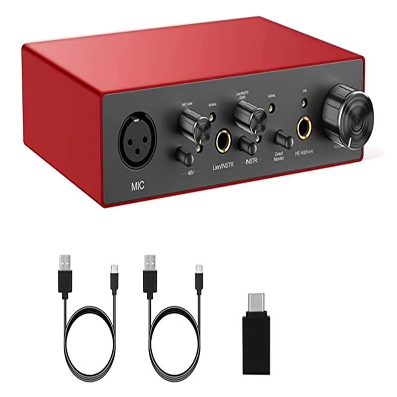 Профессиональная звуковая карта 2X2 с USB-разъемом, звуковой интерфейс, настоящая звуковая стереокарта для ПК/Win с 24 бит/192 кГц
Профессиональная звуковая карта 2X2 с USB-разъемом, звуковой интерфейс, настоящая звуковая стереокарта для ПК/Win с 24 бит/192 кГц