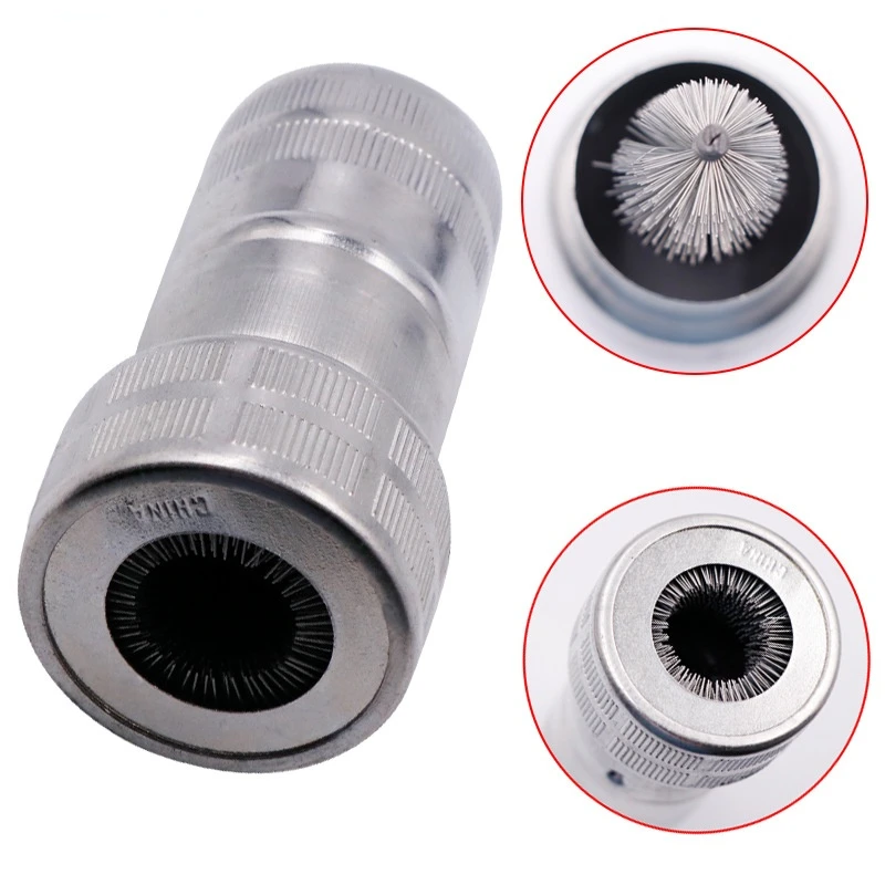2pcs Car Wash Cleaning Battery Wire Brush Post Terminal Cable Cleaner Dirt Corrosion Brushes Hand Tool Car Detailing Brushes
2pcs Car Wash Cleaning Battery Wire Brush Post Terminal Cable Cleaner Dirt Corrosion Brushes Hand Tool Car Detailing Brushes