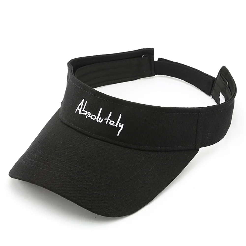 Sun Visor Cap for Men Ladies Beach Pool Head Sun Visors with Text Black Pink White Embroidery Blank Plain Design
Sun Visor Cap for Men Ladies Beach Pool Head Sun Visors with Text Black Pink White Embroidery Blank Plain Design