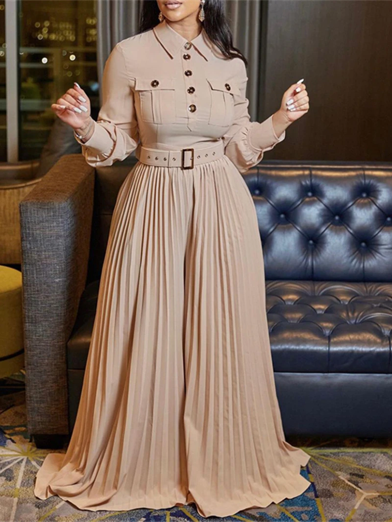 Vintage Jumpsuits and Rompers for Women 2023 Spring Clothing High Waist Button Up Pleated Jumpsuit Party Club One Piece Overalls
Vintage Jumpsuits and Rompers for Women 2023 Spring Clothing High Waist Button Up Pleated Jumpsuit Party Club One Piece Overalls