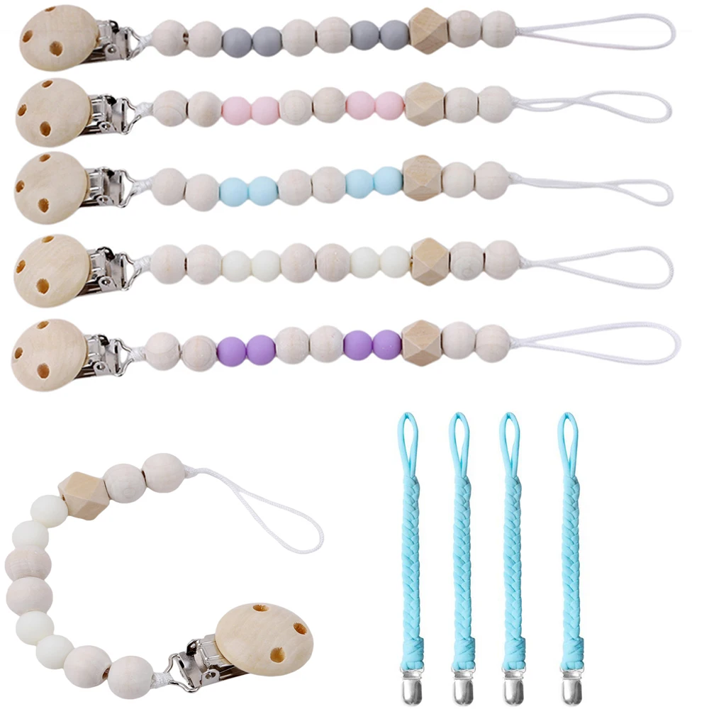 Baby Pacifier Clip Chain Wooden Beads Dummy Clip Chupetas Soother Chew Pacifier Clips Leash Nipple Holder Teether Anti-Drop Rope
Baby Pacifier Clip Chain Wooden Beads Dummy Clip Chupetas Soother Chew Pacifier Clips Leash Nipple Holder Teether Anti-Drop Rope