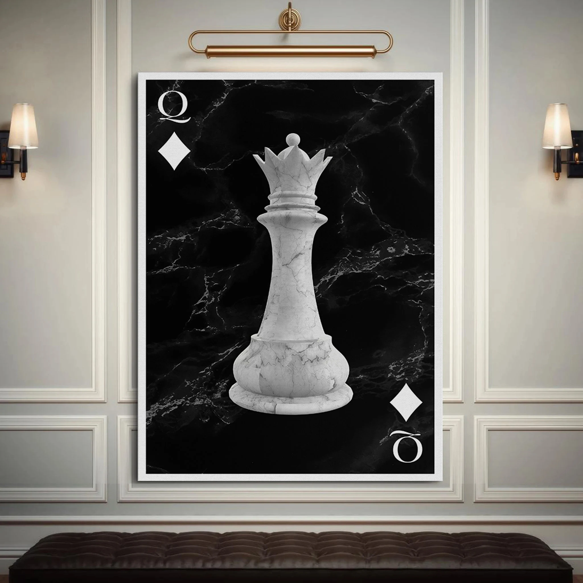 Hd Print Canvas Painting Wall Art Chess Queen Marble Poster Home Decor Pictures Living Room Casino Modular No Framework For Gift
Hd Print Canvas Painting Wall Art Chess Queen Marble Poster Home Decor Pictures Living Room Casino Modular No Framework For Gift