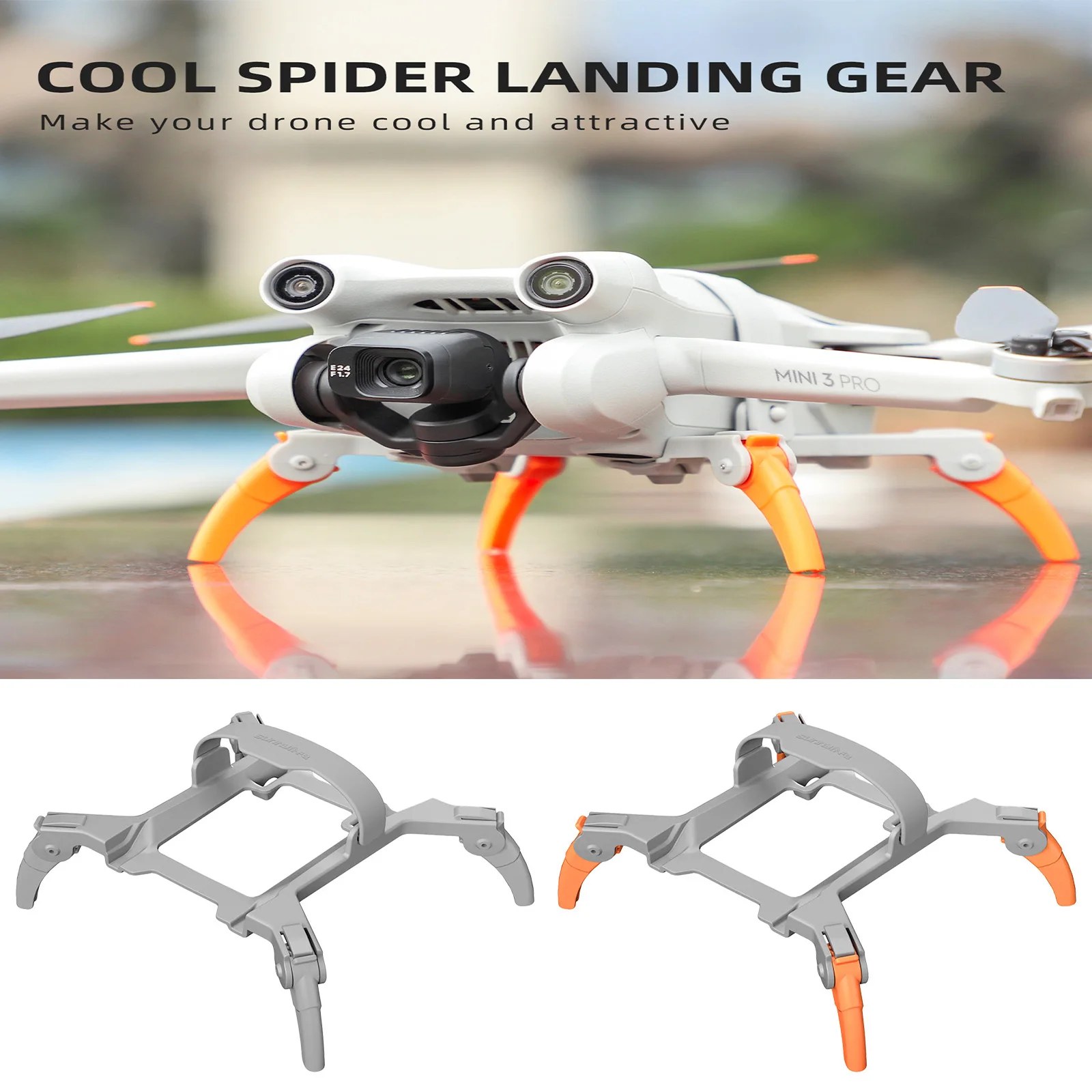 Foldable Heightening Spider Landing Gear Leg Heighten for DJI Mavic 3 Drone Accessories Drone Feet Stand Folding tripod
Foldable Heightening Spider Landing Gear Leg Heighten for DJI Mavic 3 Drone Accessories Drone Feet Stand Folding tripod