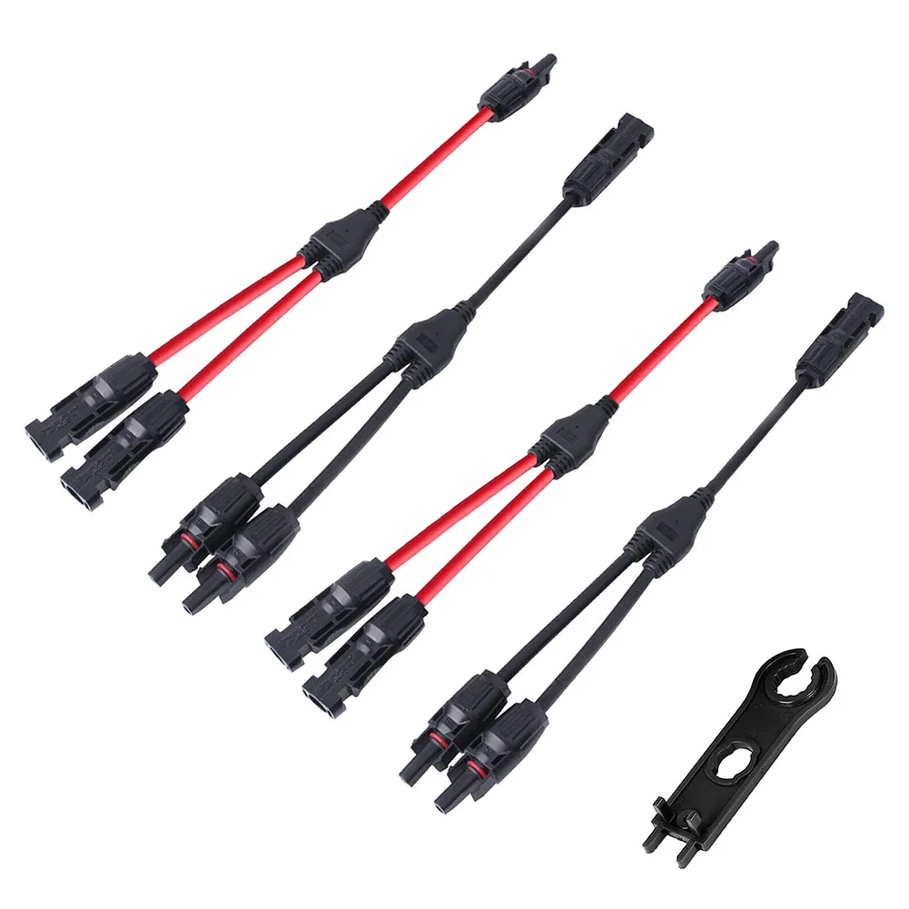 Wrench Y Connector Cables Fireproof IP67 Kits PPO/PA Sets Waterproof 1000V DC 20A (4mm²) Photovoltaic Connector
Wrench Y Connector Cables Fireproof IP67 Kits PPO/PA Sets Waterproof 1000V DC 20A (4mm²) Photovoltaic Connector