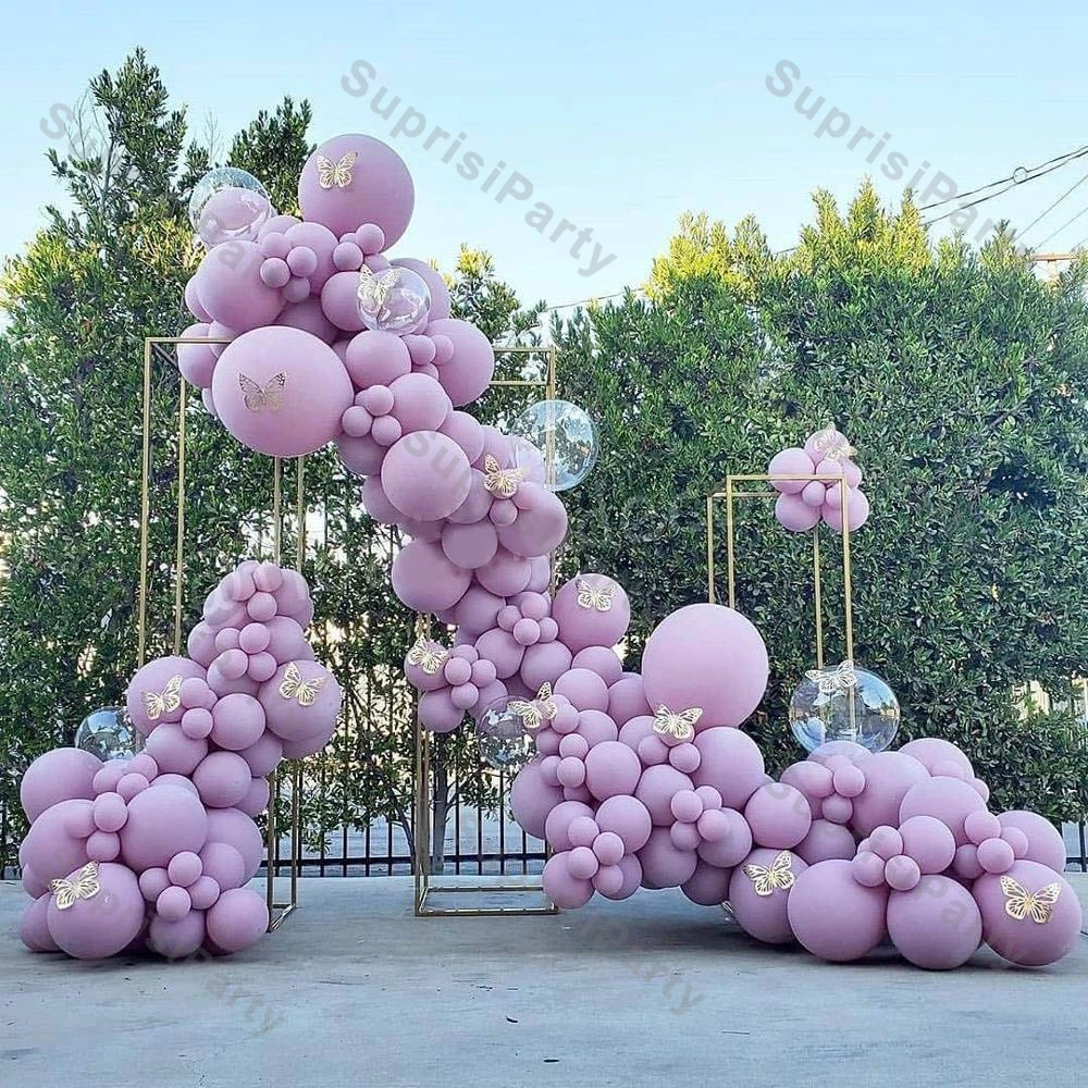 Macaron Purple Balloons Garland Arch Wedding Decoration Accessor 3D Butterfly Ballon Kit Globos Baby Shower Birthday Party Decor
Macaron Purple Balloons Garland Arch Wedding Decoration Accessor 3D Butterfly Ballon Kit Globos Baby Shower Birthday Party Decor