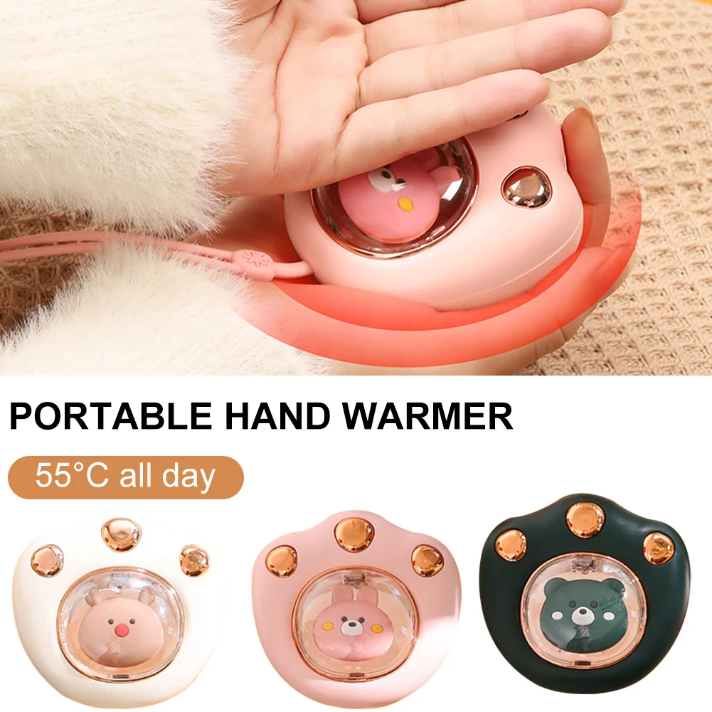 Mini Cute Cat Claw Shaped Hand Warmer USB Rechargeable Electric Portable Hands Heater For Winter Outdoor Traveling Hiking Use
Mini Cute Cat Claw Shaped Hand Warmer USB Rechargeable Electric Portable Hands Heater For Winter Outdoor Traveling Hiking Use