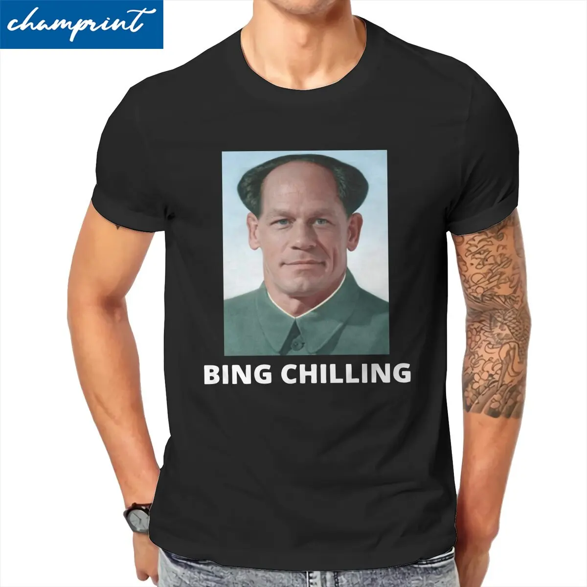 John Xina Bing Chilling T Shirt for Men Cotton Hipster T-Shirt Crew Neck Ice Cream Meme Tee Shirt Short Sleeve Clothes Plus Size
John Xina Bing Chilling T Shirt for Men Cotton Hipster T-Shirt Crew Neck Ice Cream Meme Tee Shirt Short Sleeve Clothes Plus Size