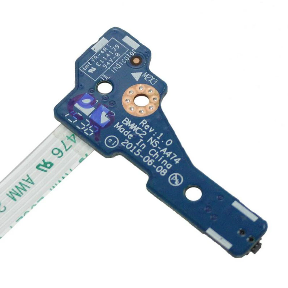 NBX00019V00 Power Switch Button Board For Lenovo ideapad 300-15IBR 300-15 15isk NS-A474 BMWC2
NBX00019V00 Power Switch Button Board For Lenovo ideapad 300-15IBR 300-15 15isk NS-A474 BMWC2