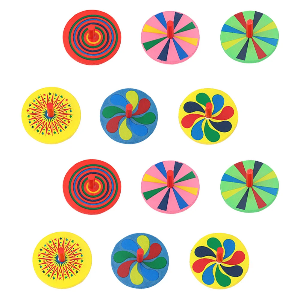12 PCS Stress Reliever Small Top Child Sports Tops Cute Toys Wooden Pressure Relief Gyro Dreidel
12 PCS Stress Reliever Small Top Child Sports Tops Cute Toys Wooden Pressure Relief Gyro Dreidel