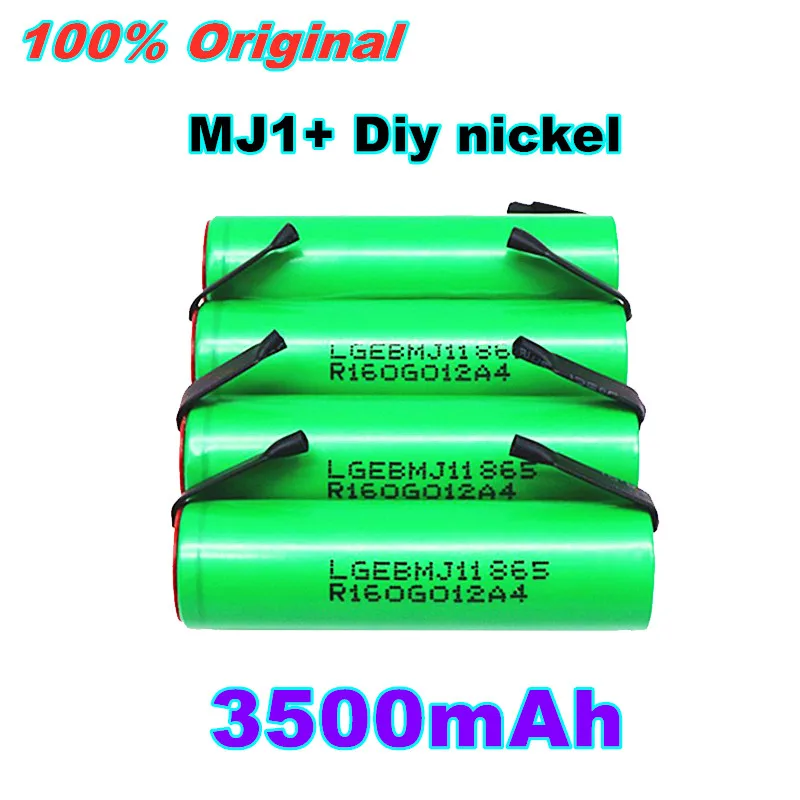 100% Новый оригинальный 3,7 В 3500 мАч 18650 литий-аккумулятор для Taschenlamp батарея MJ1 + DIY никель
100% Новый оригинальный 3,7 В 3500 мАч 18650 литий-аккумулятор для Taschenlamp батарея MJ1 + DIY никель