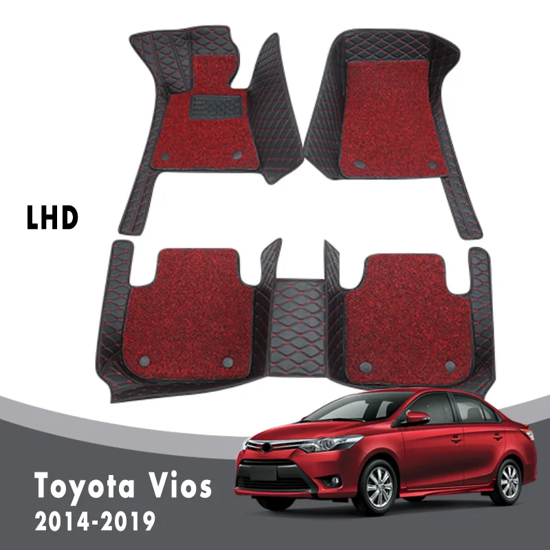 Double Layer Wire Loop Car Floor Mats Carpets For Toyota Vios Yaris 2022 2021 2020 2019 2018 2017 2016 2015 2014 Auto Interior
Double Layer Wire Loop Car Floor Mats Carpets For Toyota Vios Yaris 2022 2021 2020 2019 2018 2017 2016 2015 2014 Auto Interior