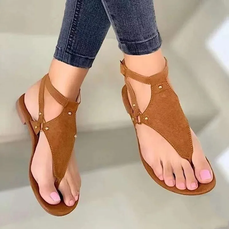 Summer Women Sandals Retro Beach Sandals Anti-Slip Casual Ladies Sandals Leather Stitching Buckle Women Shoes Golden Chaussures
Summer Women Sandals Retro Beach Sandals Anti-Slip Casual Ladies Sandals Leather Stitching Buckle Women Shoes Golden Chaussures