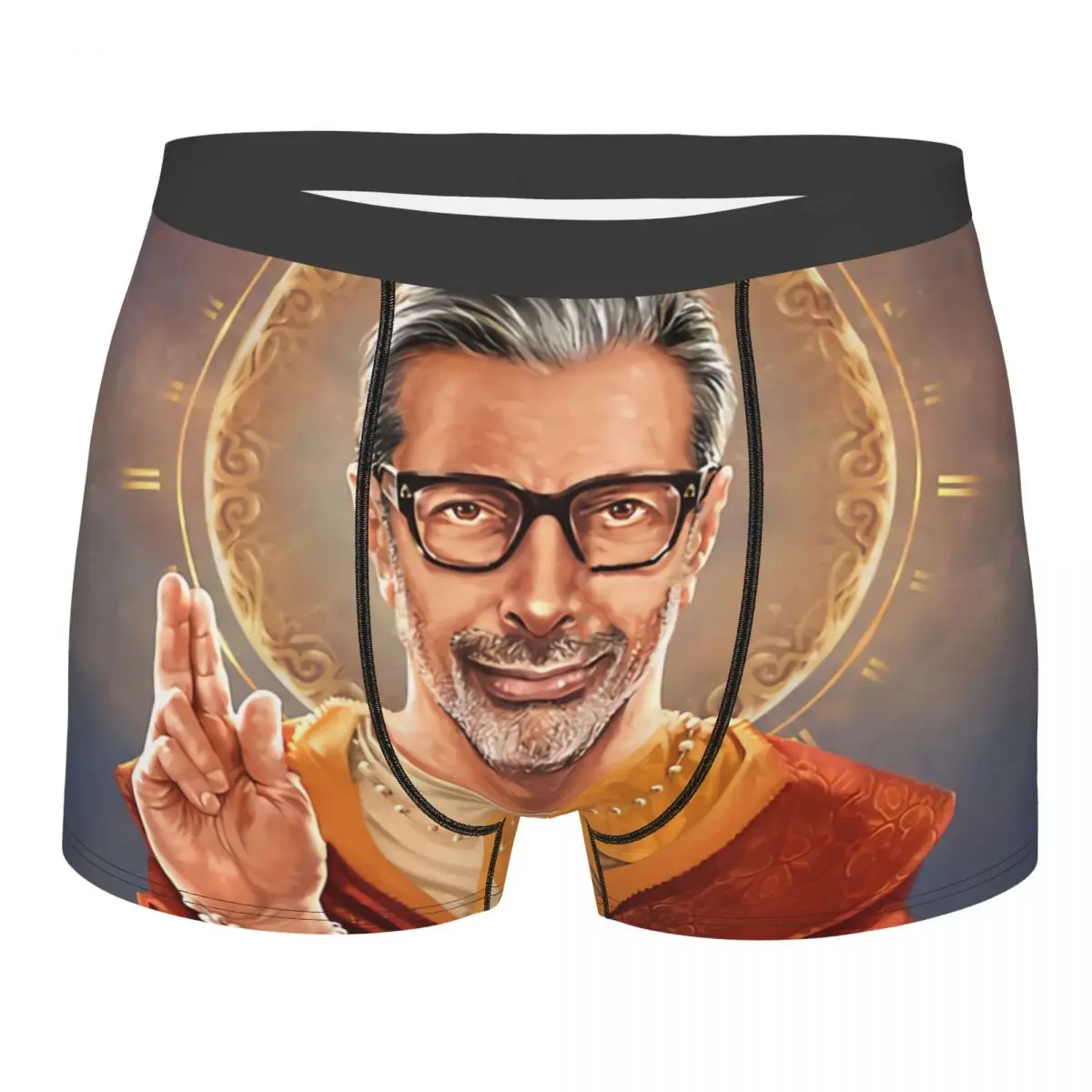 Saint Jeff Of Goldblum Jeff Goldblum оригинальные трусики с религиозным рисунком, брифы, мужское нижнее белье
Saint Jeff Of Goldblum Jeff Goldblum оригинальные трусики с религиозным рисунком, брифы, мужское нижнее белье