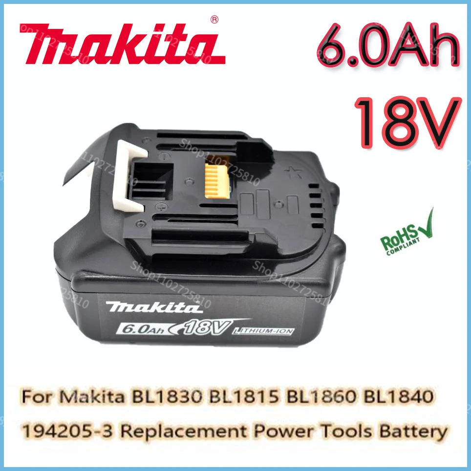 100% Original Makita 18V 5.0Ah Rechargeable Power Tools Battery with LED Li-ion Replacement LXT BL1860B BL1860 BL1850
100% Original Makita 18V 5.0Ah Rechargeable Power Tools Battery with LED Li-ion Replacement LXT BL1860B BL1860 BL1850