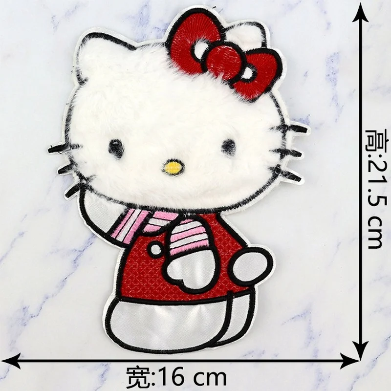 Hello Kitty cute plush large embroidered cloth patch dress dress patch hole patch decorative patch pattern
Hello Kitty cute plush large embroidered cloth patch dress dress patch hole patch decorative patch pattern