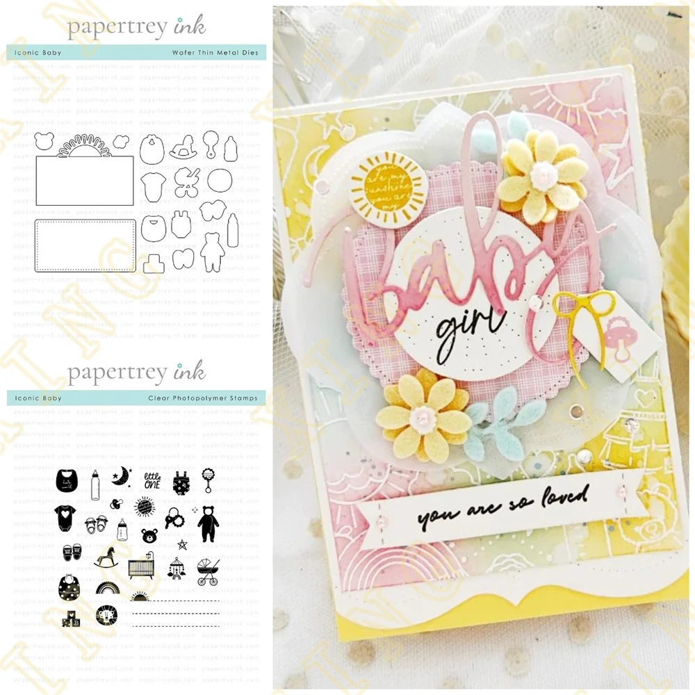 Iconic Baby 2023 New Metal Cutting Dies Stamps Scrapbook Diary Decoration Embossing Cut Dies Template DIY Greeting Card Handmade
Iconic Baby 2023 New Metal Cutting Dies Stamps Scrapbook Diary Decoration Embossing Cut Dies Template DIY Greeting Card Handmade