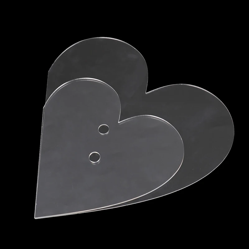 6/ 8Inch Clear Acrylic Cake Decorating Disk Kit Heart Shape Cake Edge Smoother Icing Tool to Smooth the Buttercream on Your Cake
6/ 8Inch Clear Acrylic Cake Decorating Disk Kit Heart Shape Cake Edge Smoother Icing Tool to Smooth the Buttercream on Your Cake