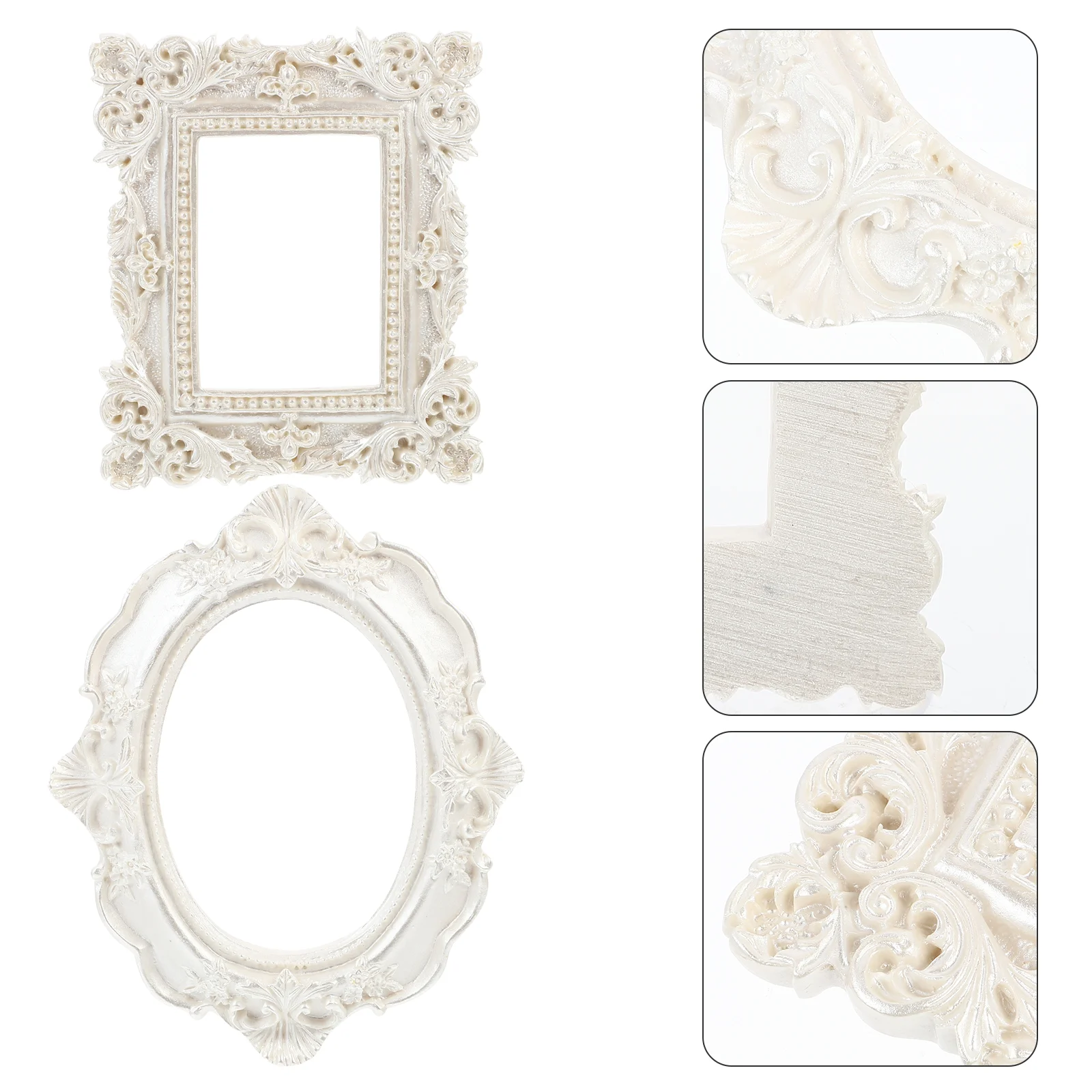 Frame Picture Photo Resin Frames Display Vintage Wall Oval Decoration Baroque Props Background Decorative Mini Prop Wedding
Frame Picture Photo Resin Frames Display Vintage Wall Oval Decoration Baroque Props Background Decorative Mini Prop Wedding