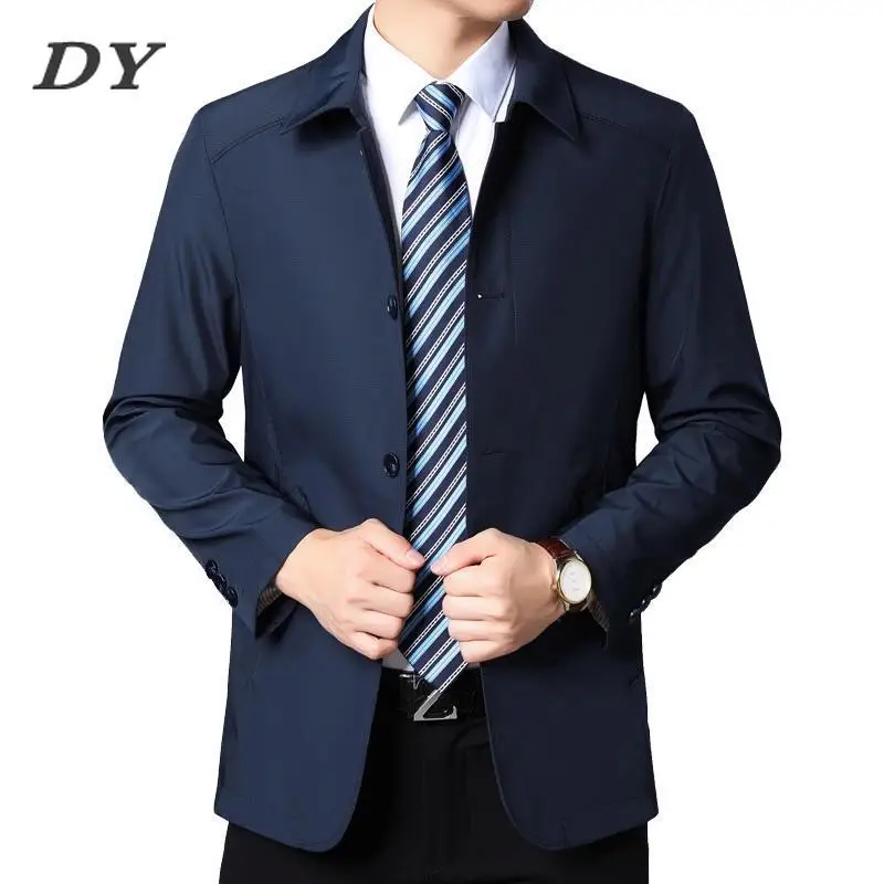 2022 New Spring Men Trench Fashion England Style Long Trench Coats Mens Casual Outerwear Jackets Windbreaker Brand Mens Clothing
2022 New Spring Men Trench Fashion England Style Long Trench Coats Mens Casual Outerwear Jackets Windbreaker Brand Mens Clothing