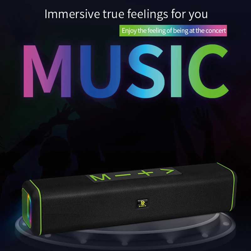 Bluetooth Speakers 9D Stereo Geluid Bar Computer Speaker Pc Tv Full Range Soundbar Subwoofer Kolom Home Theater Caixa De Som
Bluetooth Speakers 9D Stereo Geluid Bar Computer Speaker Pc Tv Full Range Soundbar Subwoofer Kolom Home Theater Caixa De Som