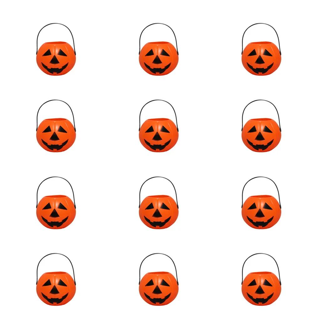 12PCS Trick or Treat Eco-Friendly Candy Holder Candy Bucket for Party Decoration Kids
12PCS Trick or Treat Eco-Friendly Candy Holder Candy Bucket for Party Decoration Kids