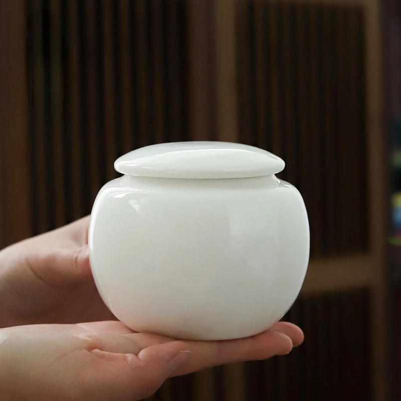 Personalized Ceramic Small Urn, White Jade Urns, Small Capacity, Sealed, Waterproof Holding Box, Pet Funeral Souvenir
Personalized Ceramic Small Urn, White Jade Urns, Small Capacity, Sealed, Waterproof Holding Box, Pet Funeral Souvenir