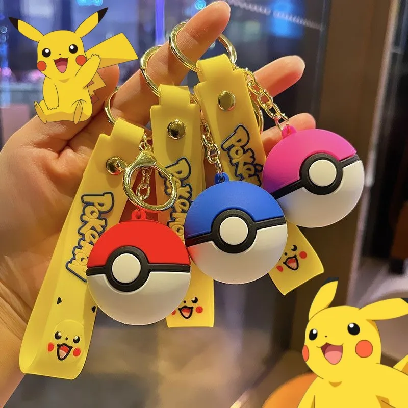 Pokemon Kawaii Elf Ball Keychain Pendant Anime Pikachu Car Key Ring Student School Bag Decora Cartoon Pokeball Toy Children Gift
Pokemon Kawaii Elf Ball Keychain Pendant Anime Pikachu Car Key Ring Student School Bag Decora Cartoon Pokeball Toy Children Gift