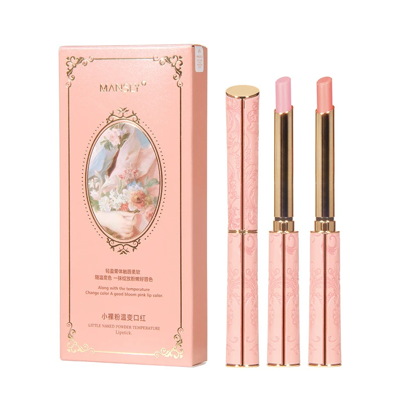 Temperature-Chang Lipstick Lip Balm Moisturizing Nourishing Long Lasting Makeup Artifact Discoloration Thin Lipstick Lip Care 
Temperature-Chang Lipstick Lip Balm Moisturizing Nourishing Long Lasting Makeup Artifact Discoloration Thin Lipstick Lip Care
