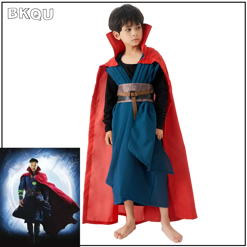 BKQU Kids Doctor Red Strange Cosplay Costume Boys Super Hero Zentai Jumpsuit Halloween Costume for Man Party Clothes
BKQU Kids Doctor Red Strange Cosplay Costume Boys Super Hero Zentai Jumpsuit Halloween Costume for Man Party Clothes