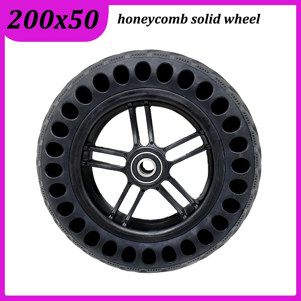 200x50 Solid Wheel with 12MM Bearing for Mini Electric Scooter 8x2 Inch Non Pneumatic Auxiliary Front Wheel
200x50 Solid Wheel with 12MM Bearing for Mini Electric Scooter 8x2 Inch Non Pneumatic Auxiliary Front Wheel