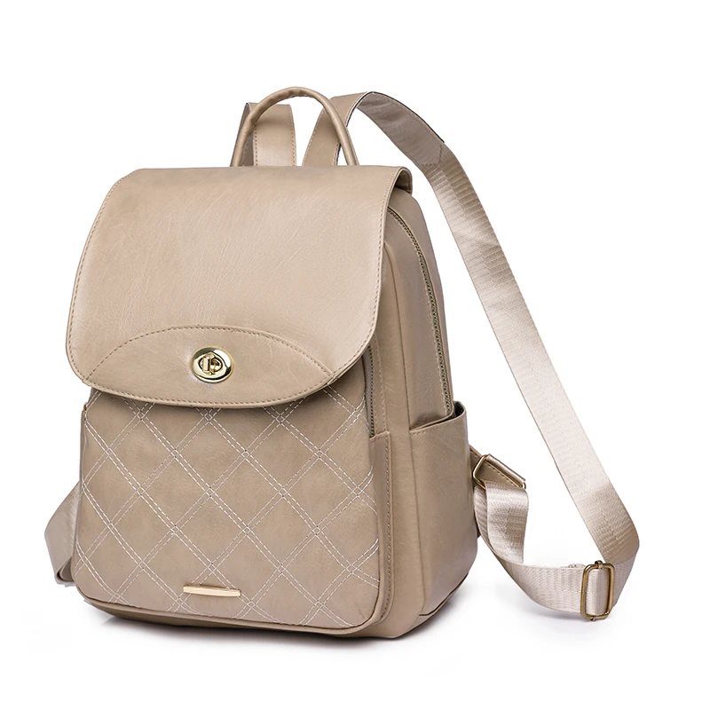 New Women Leather Backpacks Fashion Shoulder Bags High-Capacity Female Backpack Ladies Travel Backpack School Bags For Girls
New Women Leather Backpacks Fashion Shoulder Bags High-Capacity Female Backpack Ladies Travel Backpack School Bags For Girls