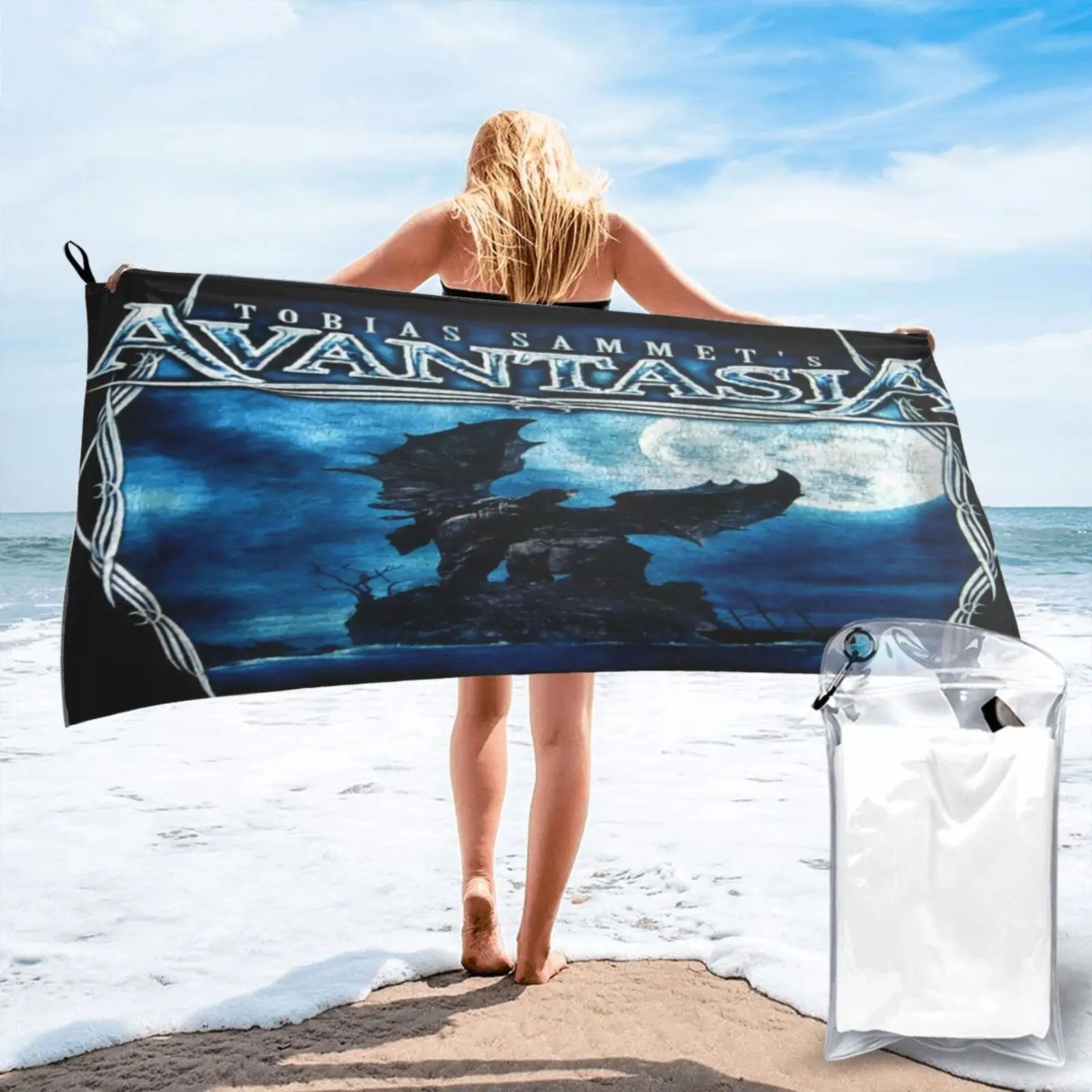 Махровое полотенце «Ангел Вавилона», 2010 г. 
Махровое полотенце «Ангел Вавилона», 2010 г.