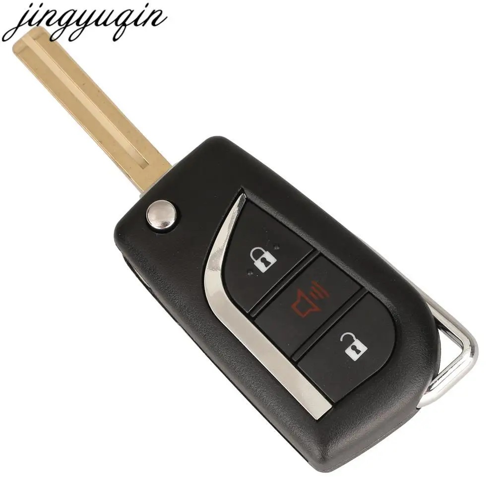 Jingyuqin 5pcs 3 Buttons Remote Car Key Case Shell For Toyota Camry Etios Hilux Innova Prius 2 SW4 Vios
Jingyuqin 5pcs 3 Buttons Remote Car Key Case Shell For Toyota Camry Etios Hilux Innova Prius 2 SW4 Vios