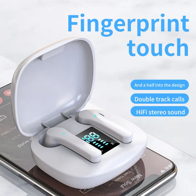 JS36 Bluetooth Headset New Ear To Ear 5.1 With Charging Chamber TWS Half-In-Ear Stereo True Wireless Business Model
JS36 Bluetooth Headset New Ear To Ear 5.1 With Charging Chamber TWS Half-In-Ear Stereo True Wireless Business Model