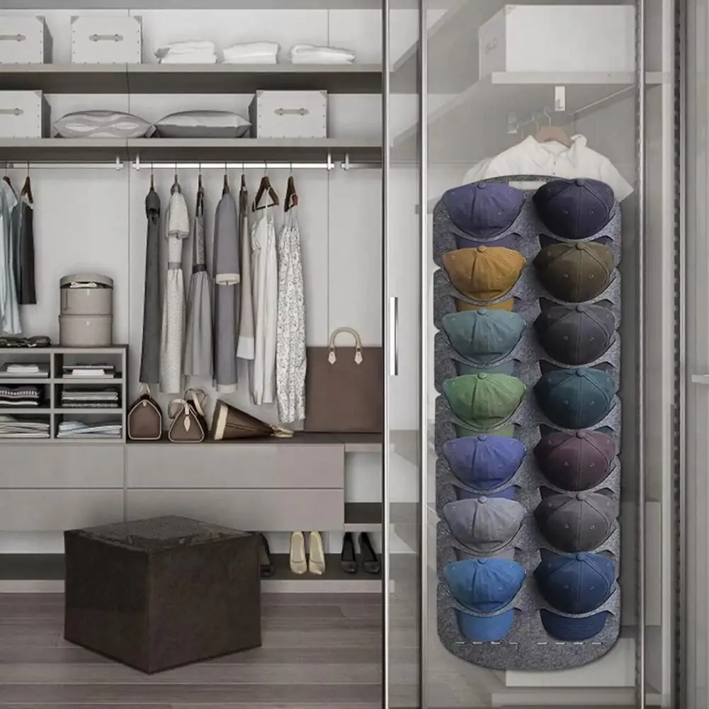 Lightweight Excellent Felt Wall Baseball Cap Hanging Rack Foldable Hat Storage Rack Easy Installation for Cloakroom
Lightweight Excellent Felt Wall Baseball Cap Hanging Rack Foldable Hat Storage Rack Easy Installation for Cloakroom