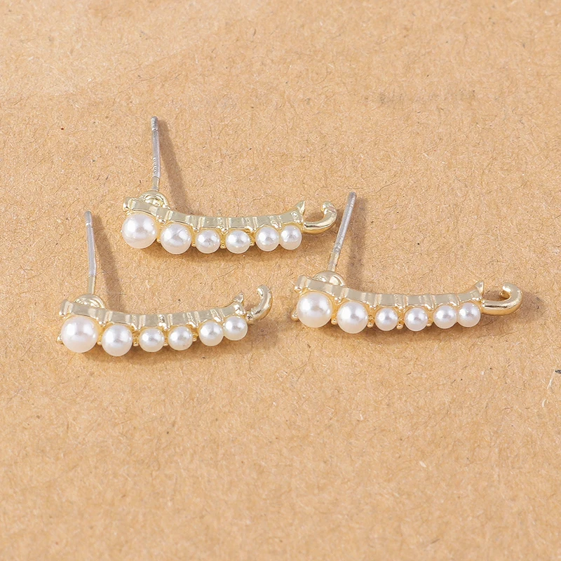 6pcs Originality Earring Pearl Charms for Jewelry Making Woman Girls Drop Earrings Pendants Bracelet Necklaces Craft Accessory
6pcs Originality Earring Pearl Charms for Jewelry Making Woman Girls Drop Earrings Pendants Bracelet Necklaces Craft Accessory