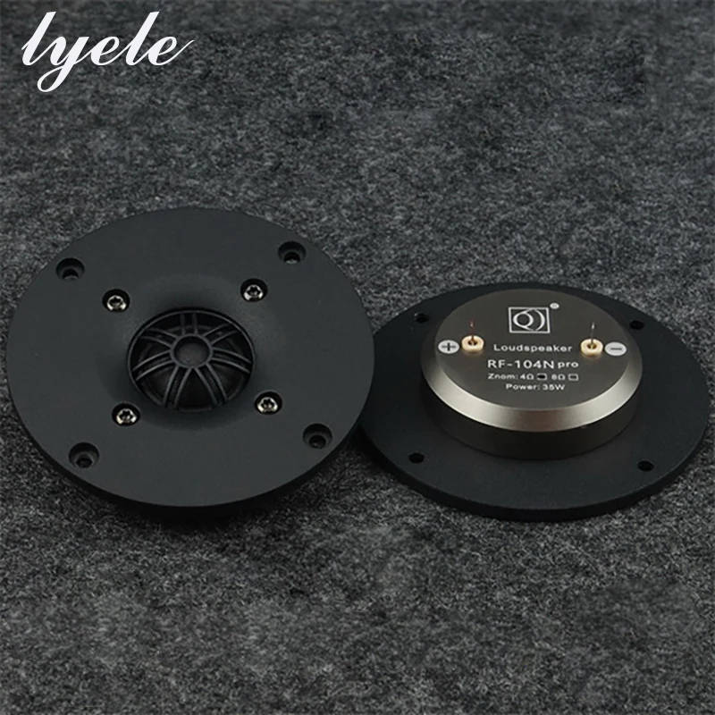 Lyele 1Pcs 4 Inch Audio Portable Speakers 6Ohm 8ohm 35W ABS Altavoz Portatil Aluminum Radiator Hifi Home Theater Tweeter Speaker
Lyele 1Pcs 4 Inch Audio Portable Speakers 6Ohm 8ohm 35W ABS Altavoz Portatil Aluminum Radiator Hifi Home Theater Tweeter Speaker