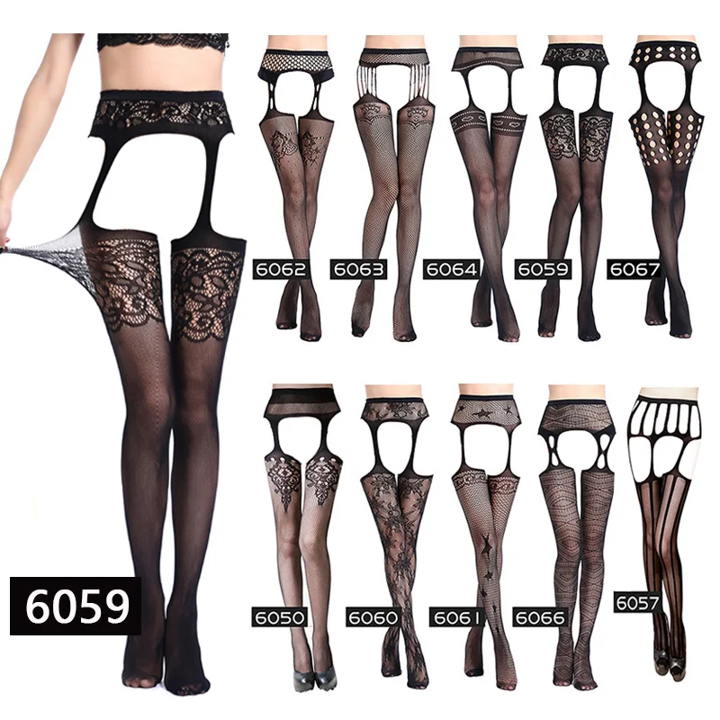 Sexy Women Stockings Hollow Pantyhose Mesh Soft Top Thigh High Suspender Fishnet Garter Belt Lingerie Babydolls Exotic Costume
Sexy Women Stockings Hollow Pantyhose Mesh Soft Top Thigh High Suspender Fishnet Garter Belt Lingerie Babydolls Exotic Costume