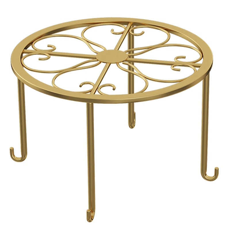 Floor Iron Pot Plant Stand Flower Shelf Holder Garden Shelves Garden Plant Balcony Round Rack Home Decor
Floor Iron Pot Plant Stand Flower Shelf Holder Garden Shelves Garden Plant Balcony Round Rack Home Decor