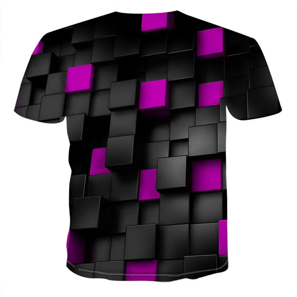 3D printing summer hot short-sleeved 3D swirling three-dimensional plaid men's large size T-shirt O-neck daily casual breathable
3D printing summer hot short-sleeved 3D swirling three-dimensional plaid men's large size T-shirt O-neck daily casual breathable