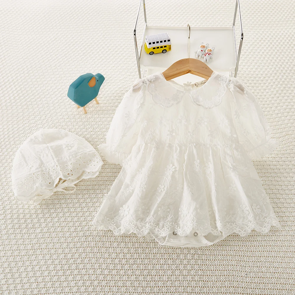 Baby Girl Clothes Bodysuit Dress Spring Summer 2022 New Long-sleeved Clothes And Hat Lace Baby Girl Climbing Clothes Jumpsuit
Baby Girl Clothes Bodysuit Dress Spring Summer 2022 New Long-sleeved Clothes And Hat Lace Baby Girl Climbing Clothes Jumpsuit