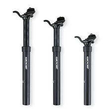 Zoom Dropper Seatpost Manual Control Lever Height Adjustable Seat Post Hydraulic Bicycle 100mm Travel 375mm 30.9 31.6 Mm MTB