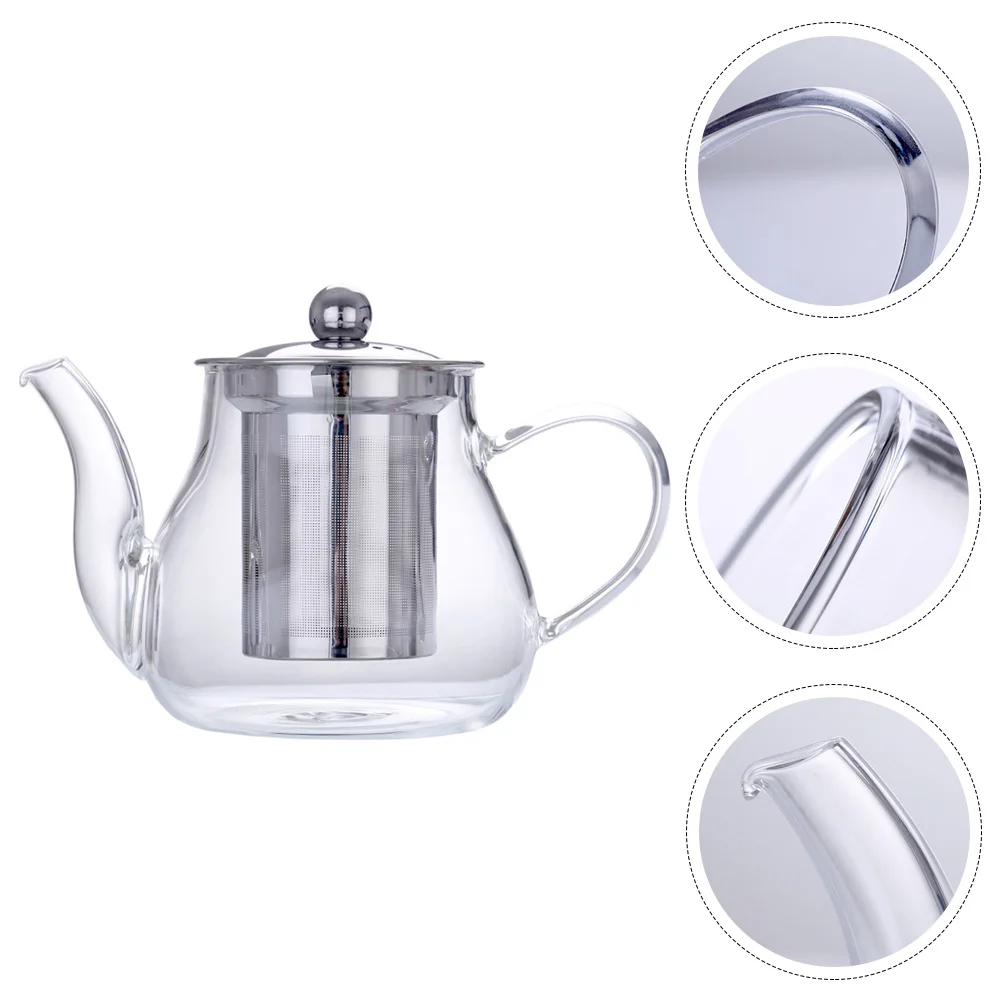 Teapot Clear Kettle Stovetop Tea Kettle Strainer Tea Pot Household Infuser Tea Pot Glass Loose Leaf Tea Brewer Office
Teapot Clear Kettle Stovetop Tea Kettle Strainer Tea Pot Household Infuser Tea Pot Glass Loose Leaf Tea Brewer Office