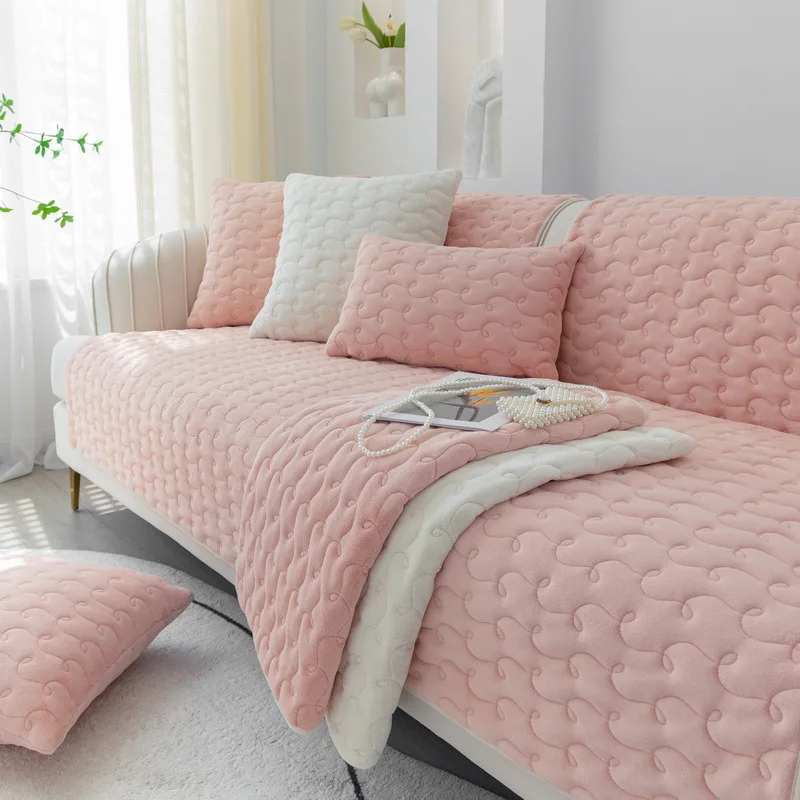Four-Season Plush Sofa Cushion Thickened Milk Velvet High-End Living Room Sofa Cushion Simple Modern Non-Slip Sofa Cover Towel
Four-Season Plush Sofa Cushion Thickened Milk Velvet High-End Living Room Sofa Cushion Simple Modern Non-Slip Sofa Cover Towel